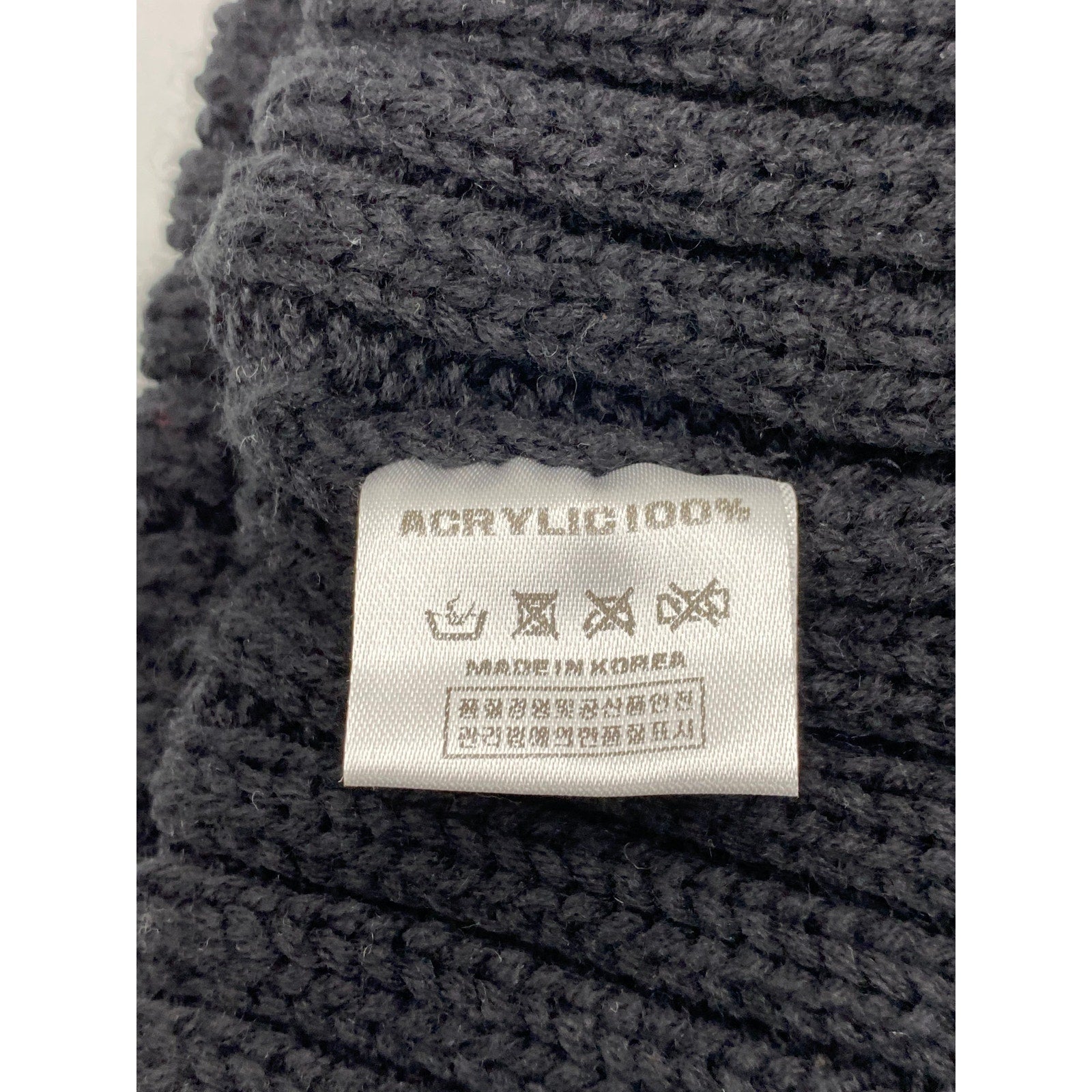 CRANK Women's Black Knit Logo Winter Headband SZ OS
