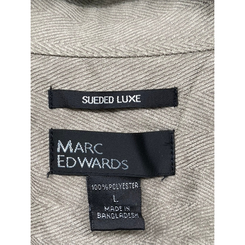 MARC EDWARDS Vintage Long Sleeve Button Up SZ (L)