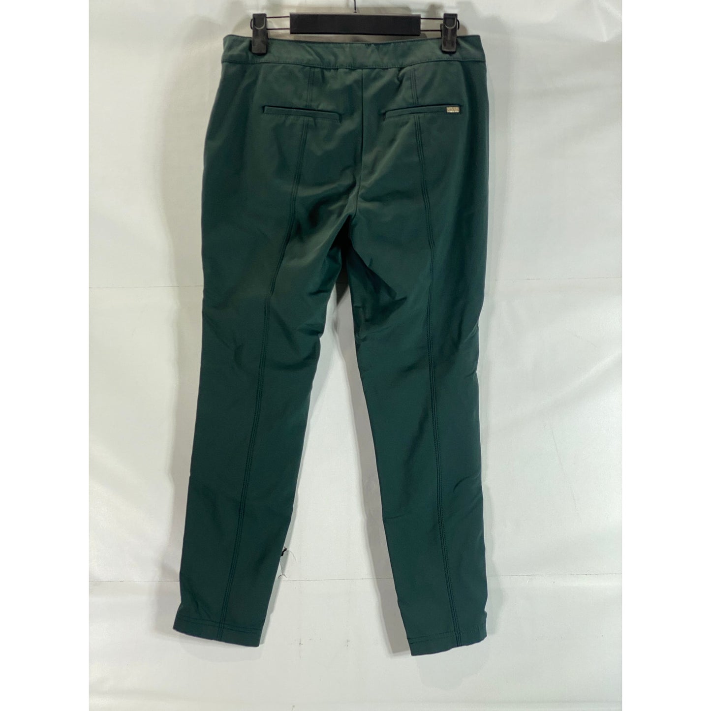 WHITE HOUSE BLACK MARKET Women's Dark Green The Skinny Ankle Pant SZ M