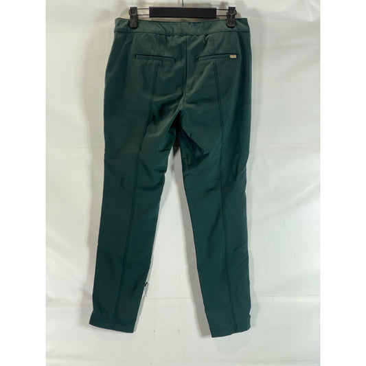 WHITE HOUSE BLACK MARKET Women's Dark Green The Skinny Ankle Pant SZ M