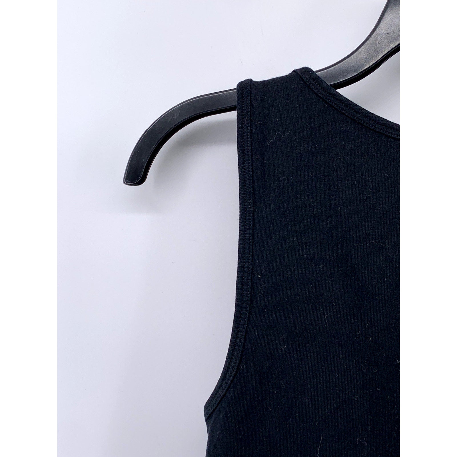GAP Women's Black Solid Scoop-Neck Pullover Lightweight Modern Tank Top SZ S