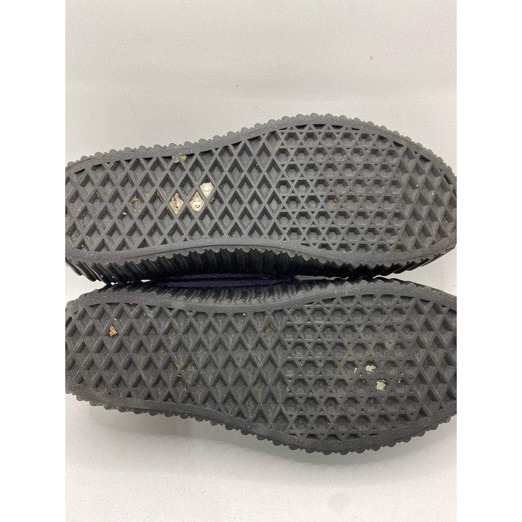 VANS Unisex Purple Faux Suede Textured Platform Creeper Sneakers SZ M5/W6.5