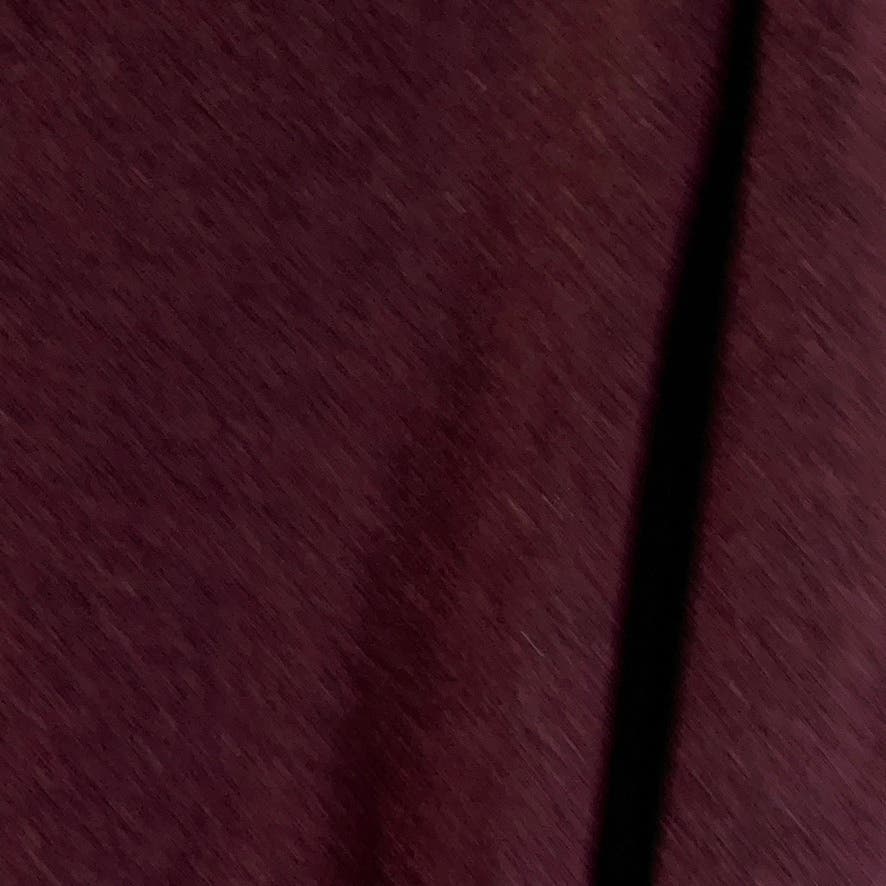 HART SCHAFFNEER MARX Men's Burgundy Extra Fine Merino Wool Crewneck Sweater SZ L