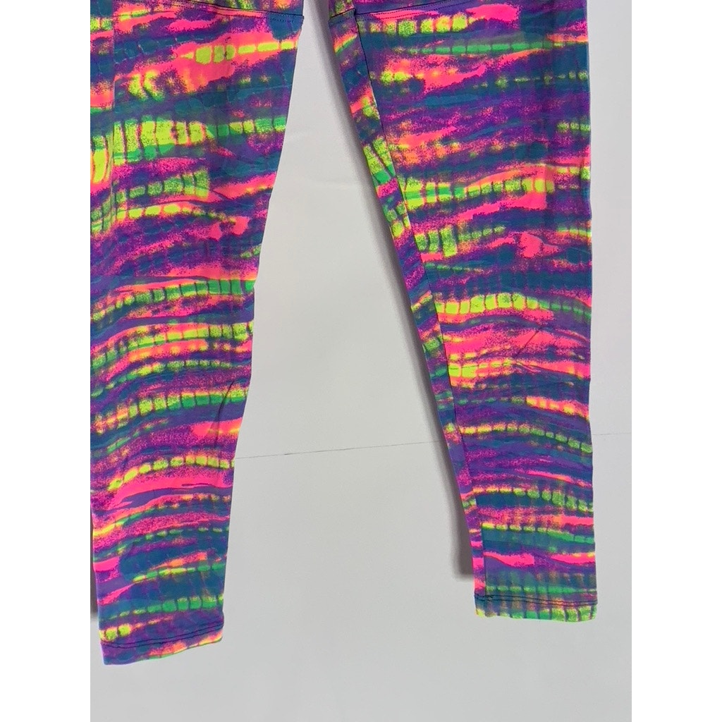 UNBRANDED Women's Multicolor Printed Pull-On Leggings SZ S