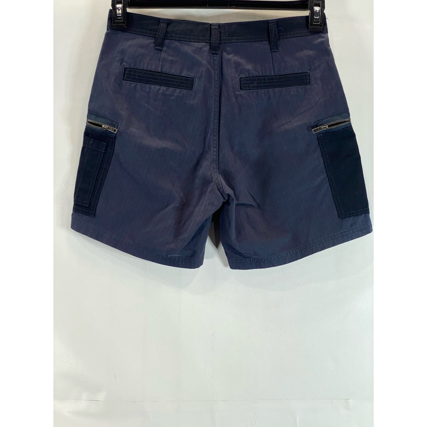 BDG URBAN OUTFIITTERS Men's Navy Zipper-Cargo Pocket Shorts SZ 32