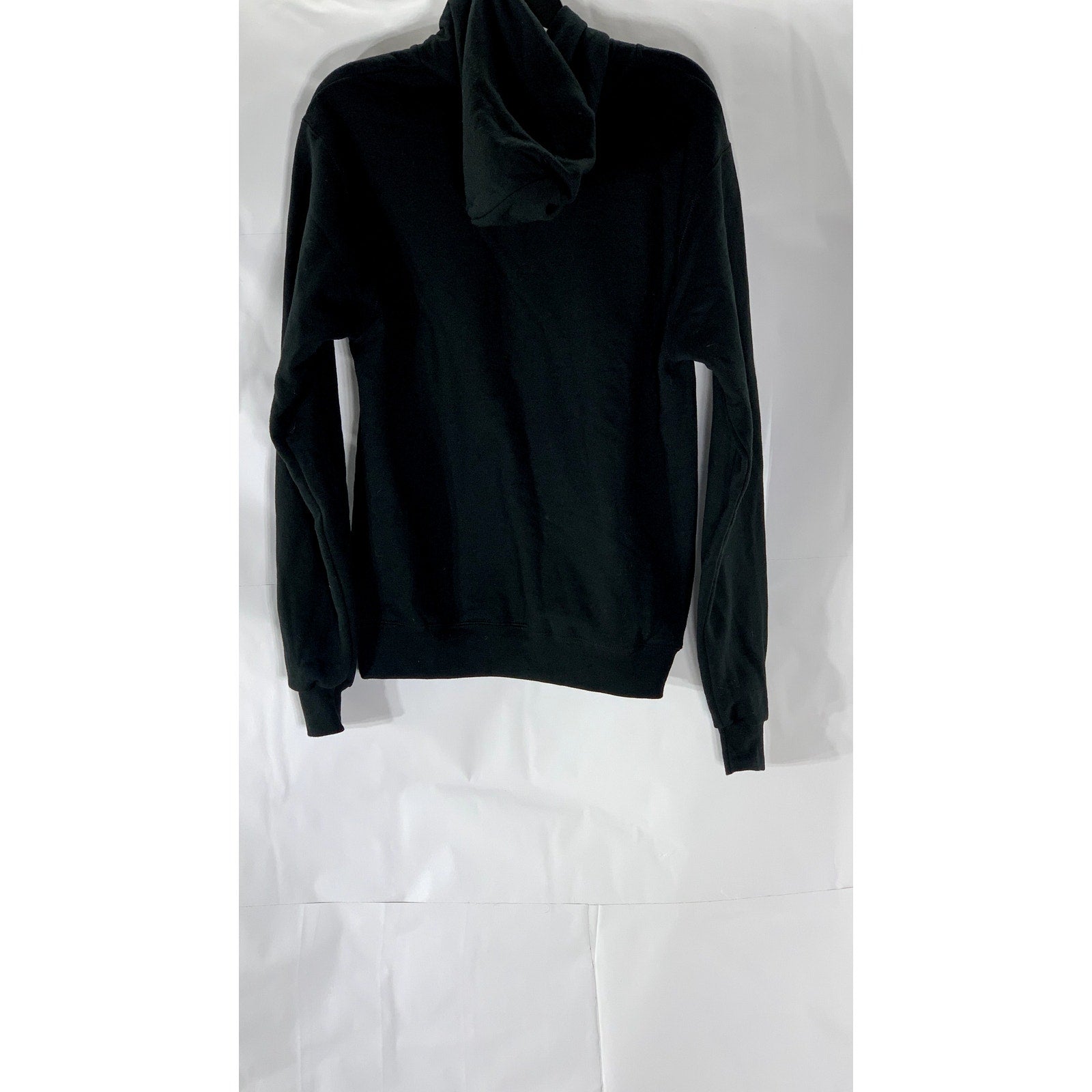 CHAMPION Men's Black Jones Logo Casual Pullover Hoodie SZ S