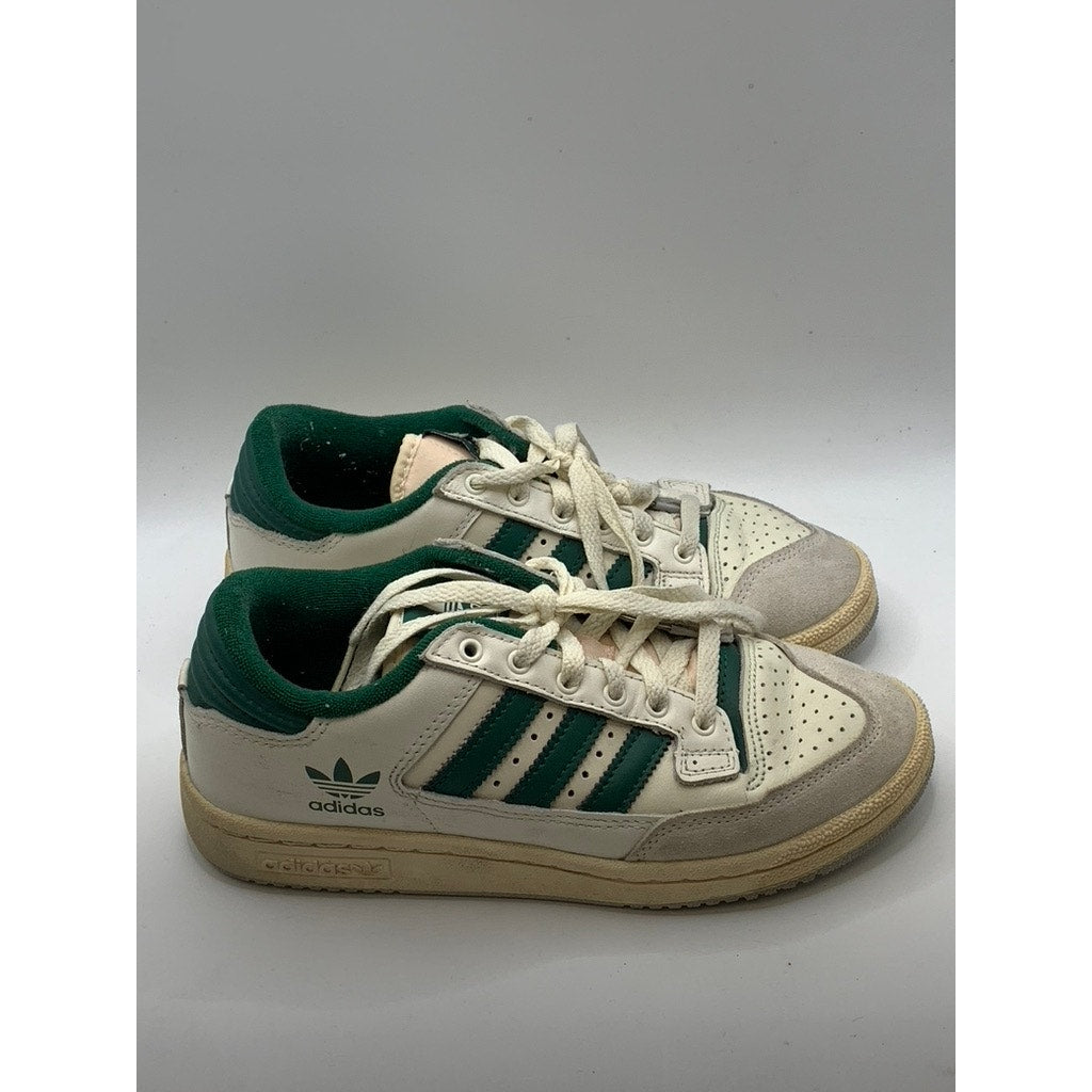 ADIDAS Men's White-Green Centennial 85 Low Sneakers SZ 5