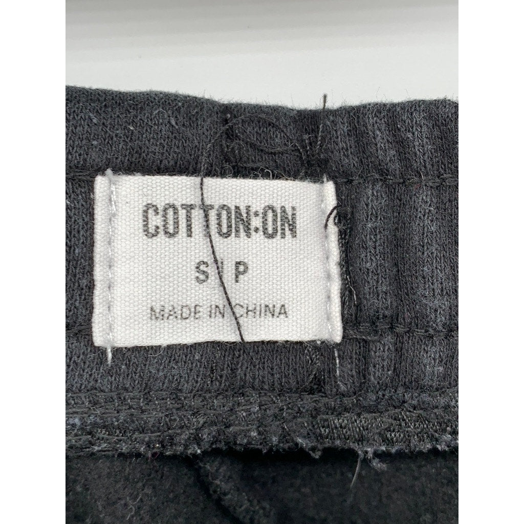 COTTON ON Women's Black Solid Casual Sweatpants SZ S