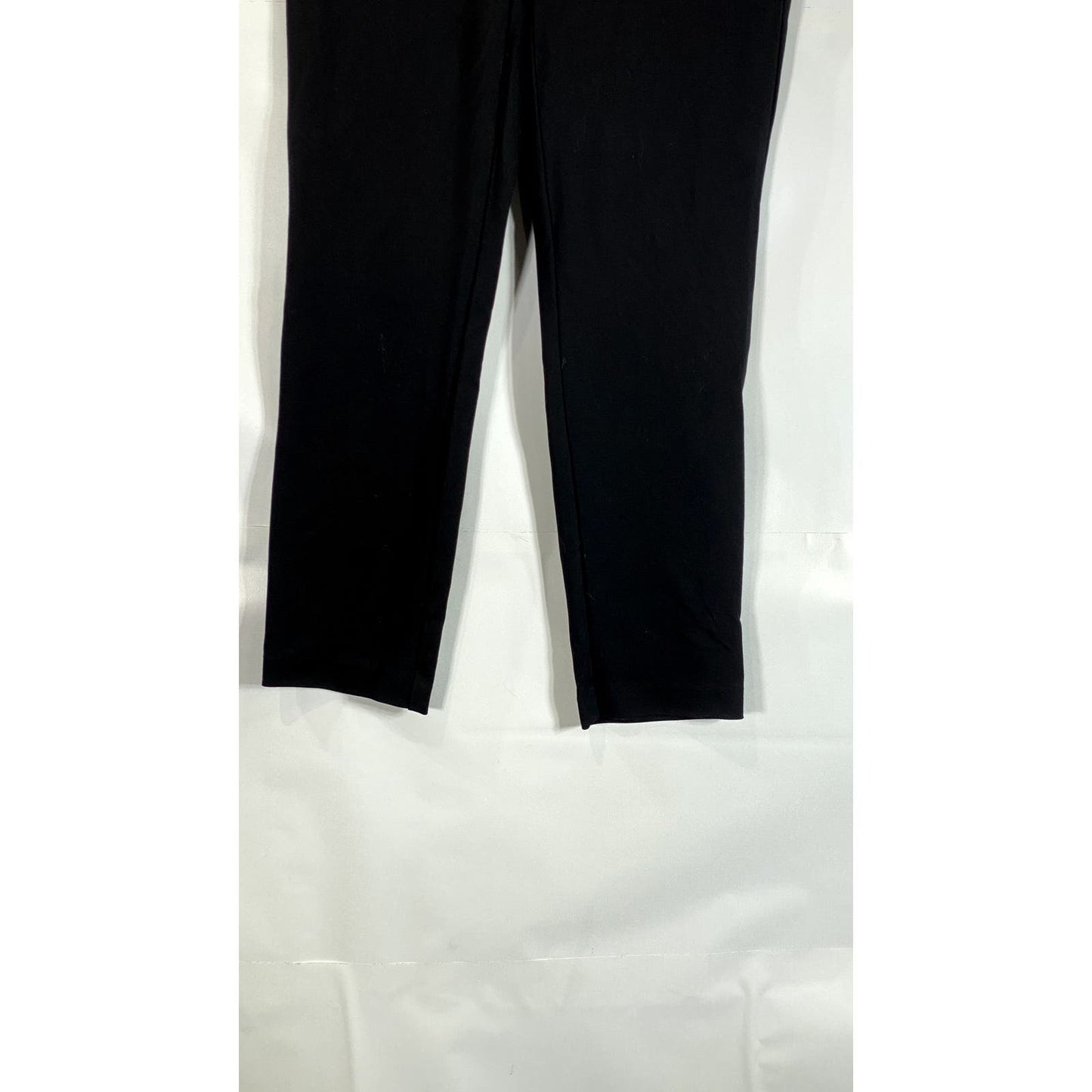 RACHEL ZOE Women's Black Solid Straight Leg Pull-On Pants SZ 4