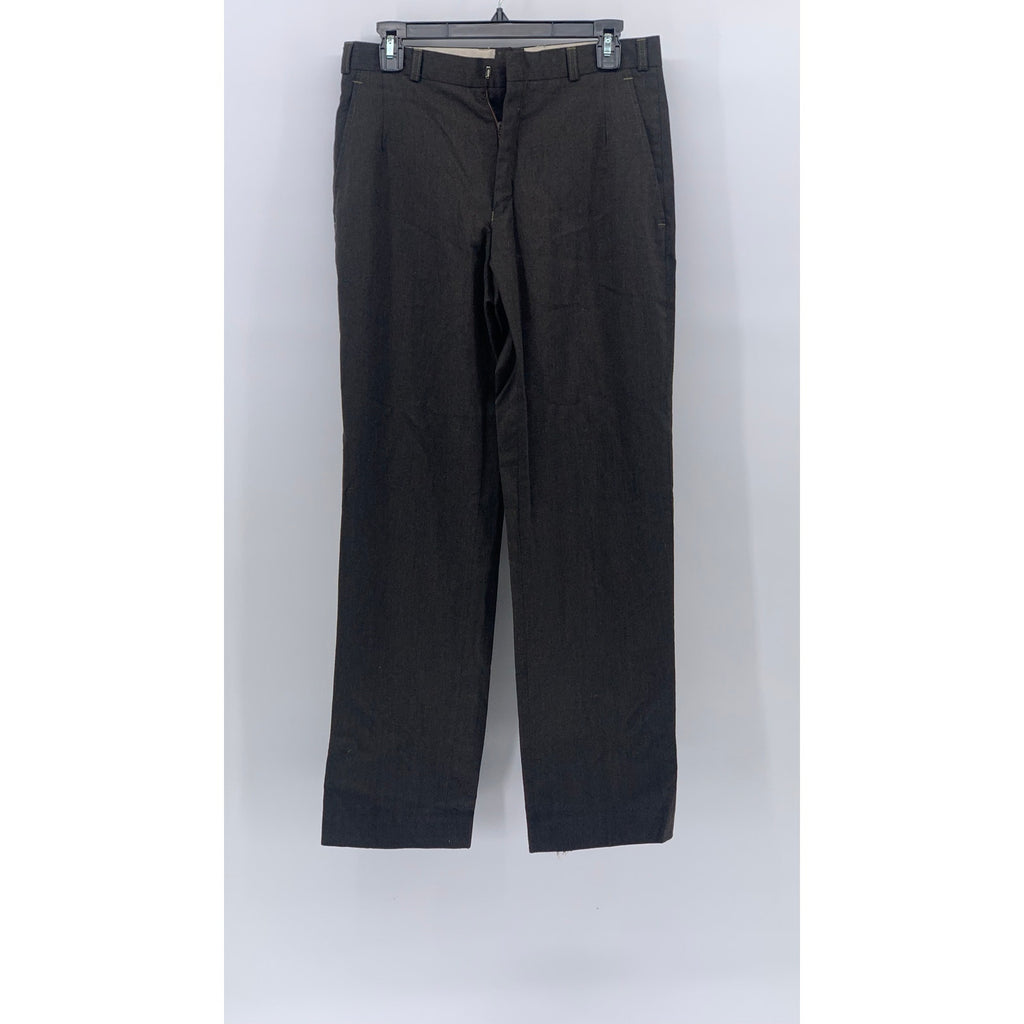 KO-BEK BERLIN Men's Brown Solid Straight-Leg Casual Pants SZ 46