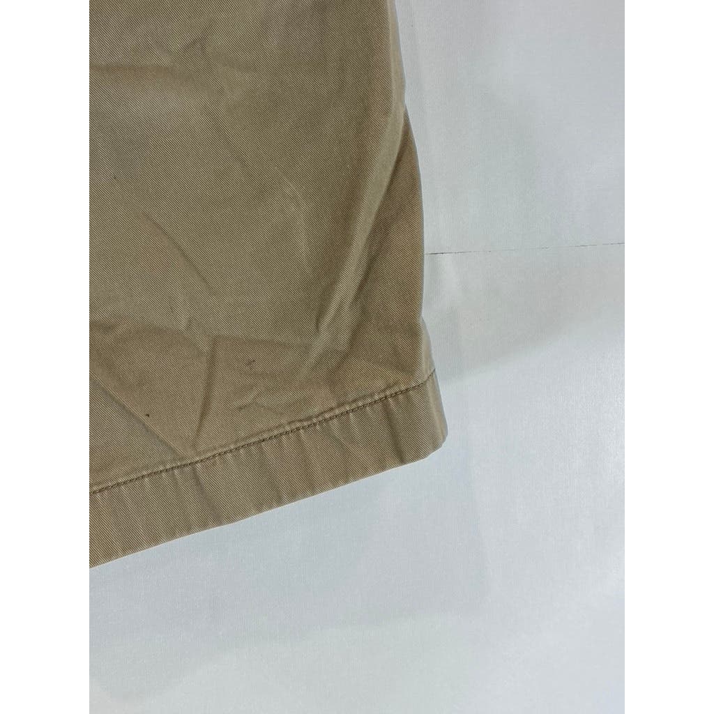 J. CREW Men's Tan Reade Stretch Four-Pocket 7" Chino Shorts SZ 32
