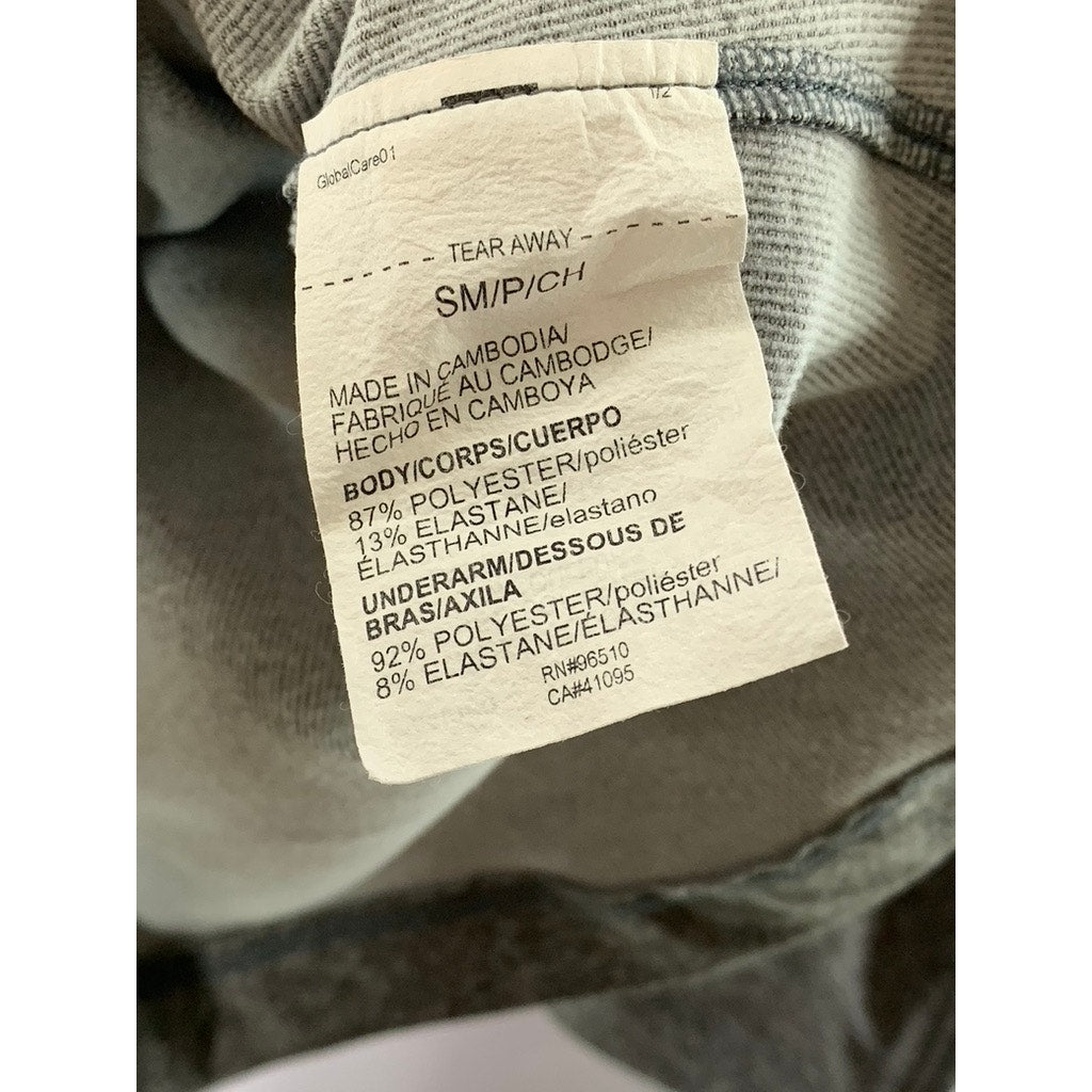 UUNDER ARMOUR Men's Charcoal Light Heather ColdGear Fitted Crewneck T-Shirt SZ S