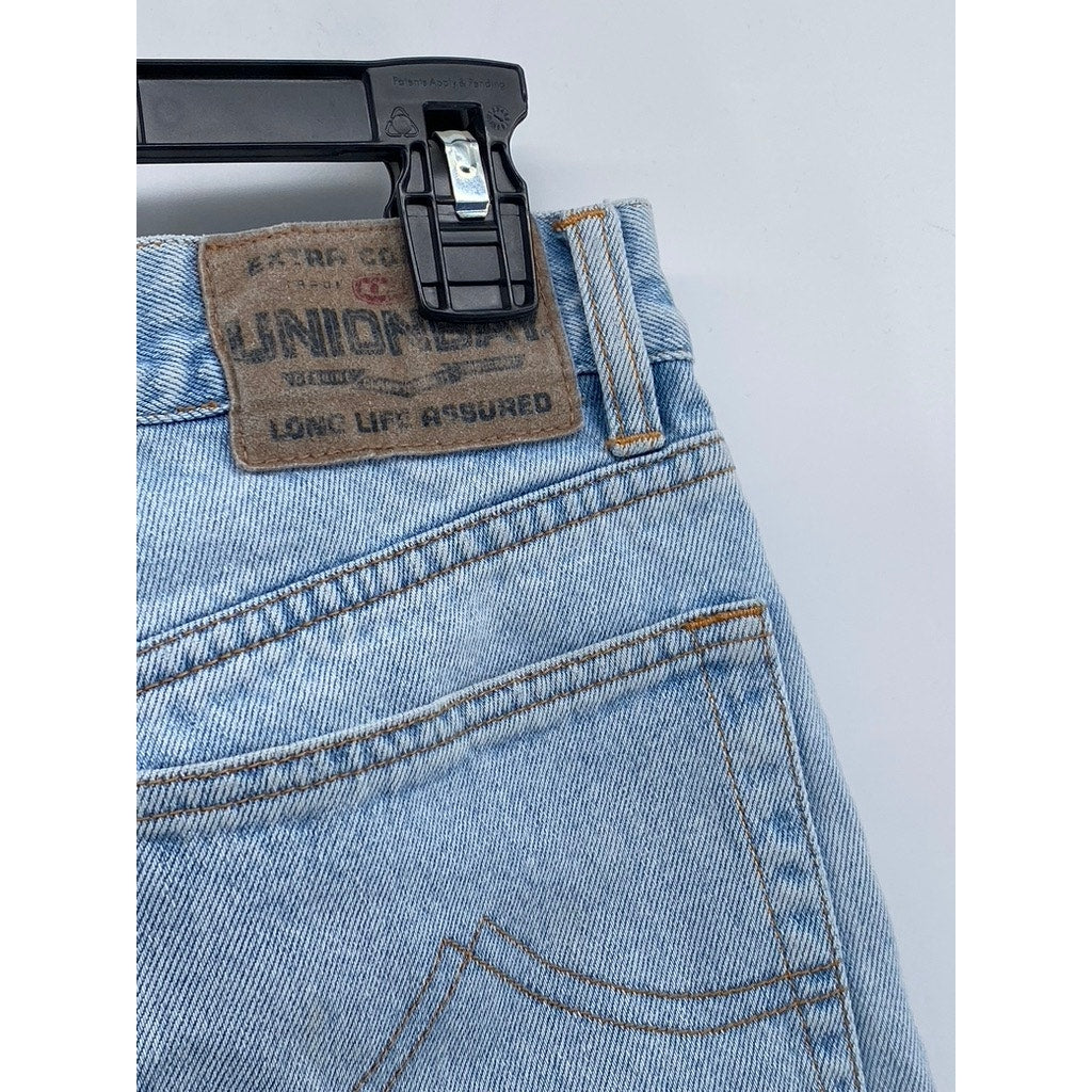 UNIONBAY Men's Vintage Light Blue Wash Straight-Leg Regular-Fit Jeans SZ 32X30