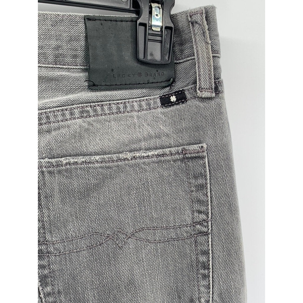 LUCKY BRAND Men's Gray Denim 1 Authentic Skinny Jeans SZ 29X34