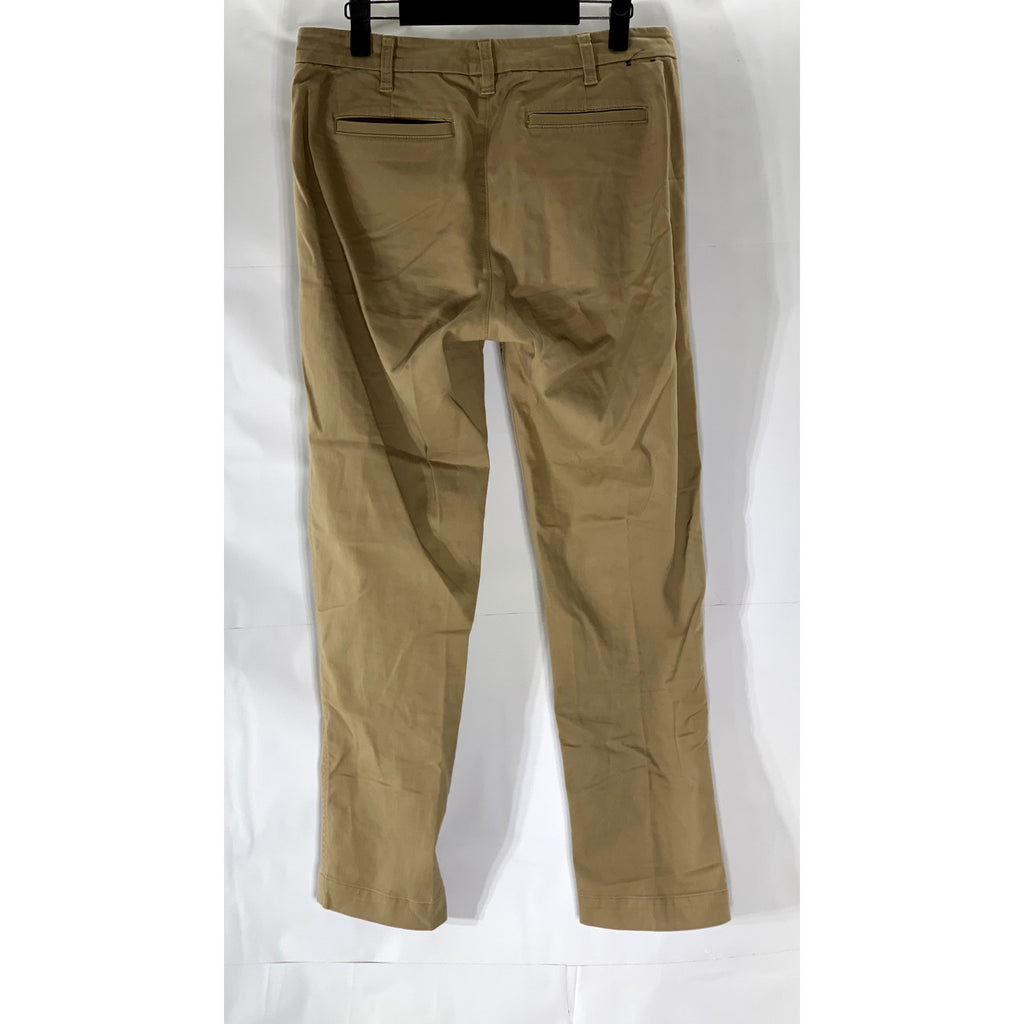 J.CREW Women's Tan High-Rise Girlfriend Chino Pant SZ 2