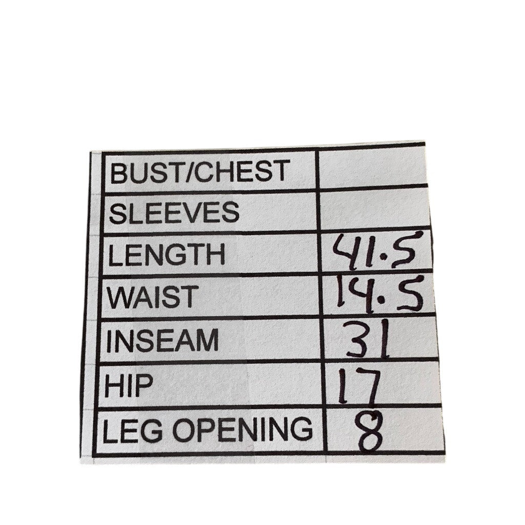 MIXIT Women's Vintage Brown Leather High-Rise Straight Leg Pants SZ 8