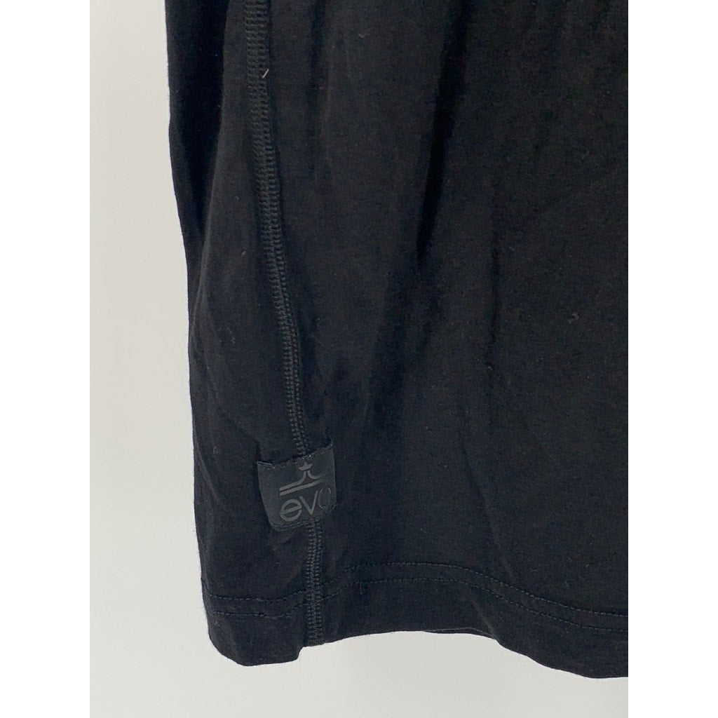 EVO Men's Black Merino Wool Short-Sleeve T-Shirt SZ L