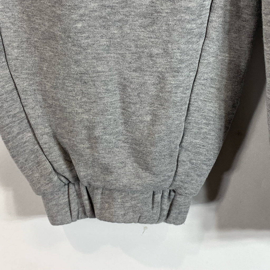 ADIDAS Men's Gray Heather Regular-Fit Future Icons Logo Graphic Sweatpants SZ S