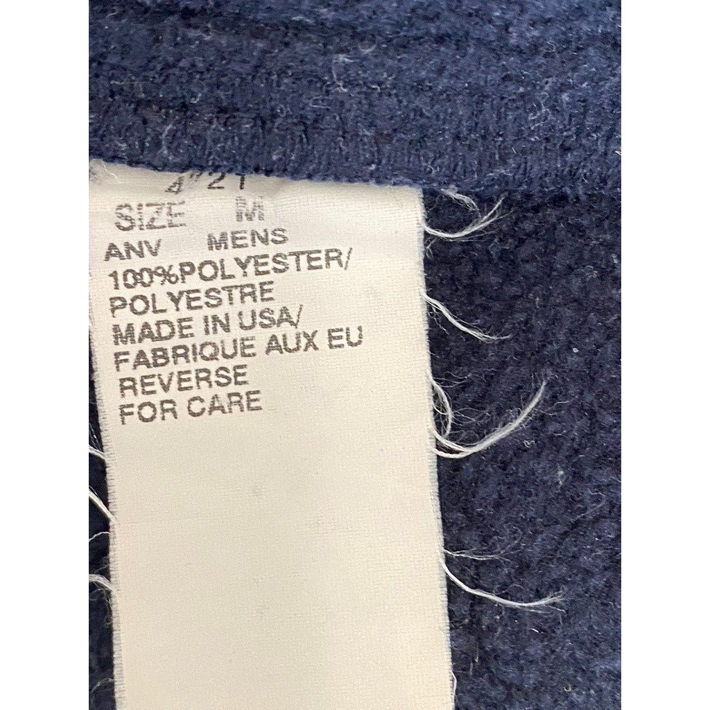 WOOLRICH Men's Navy Blue Polartec Sherpa Pull-On Sweatpants SZ M