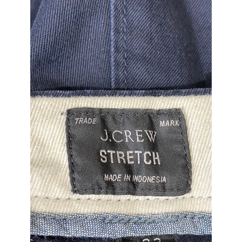 J. CREW Men's Navy Stretch 484 Slim-Fit Chino Pants SZ 32X32