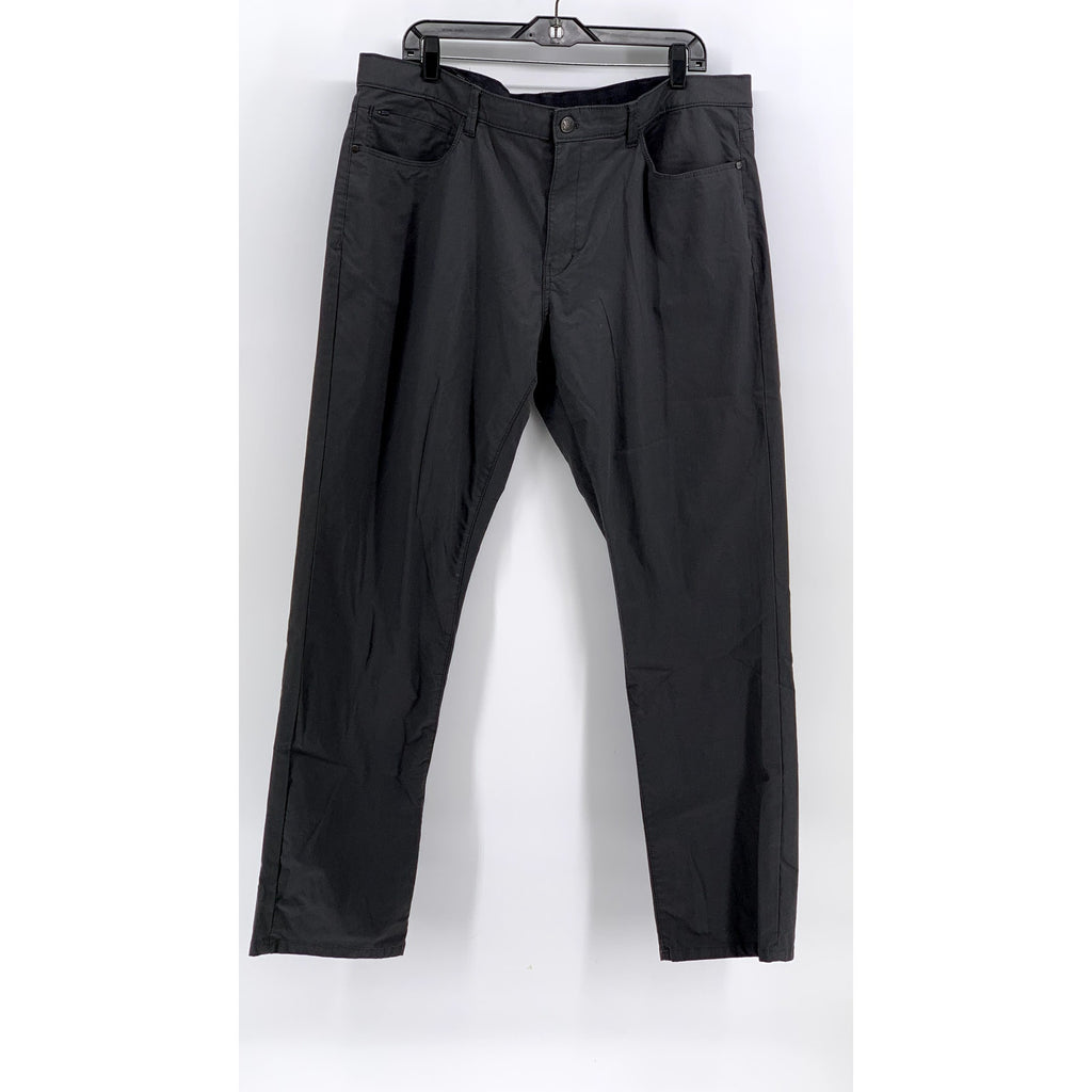 ENGLISH LAUNDRY Men's Charcoal Gray Straight Leg Regular-Fit Pants SZ 40X32