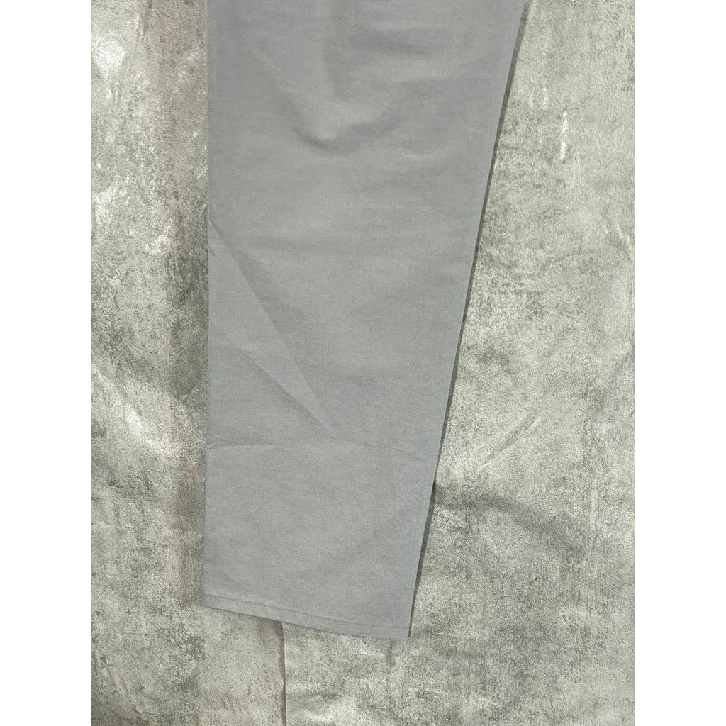 J. HILBURN Men's Light Gray Slim Straight Chino Pants SZ 36x32