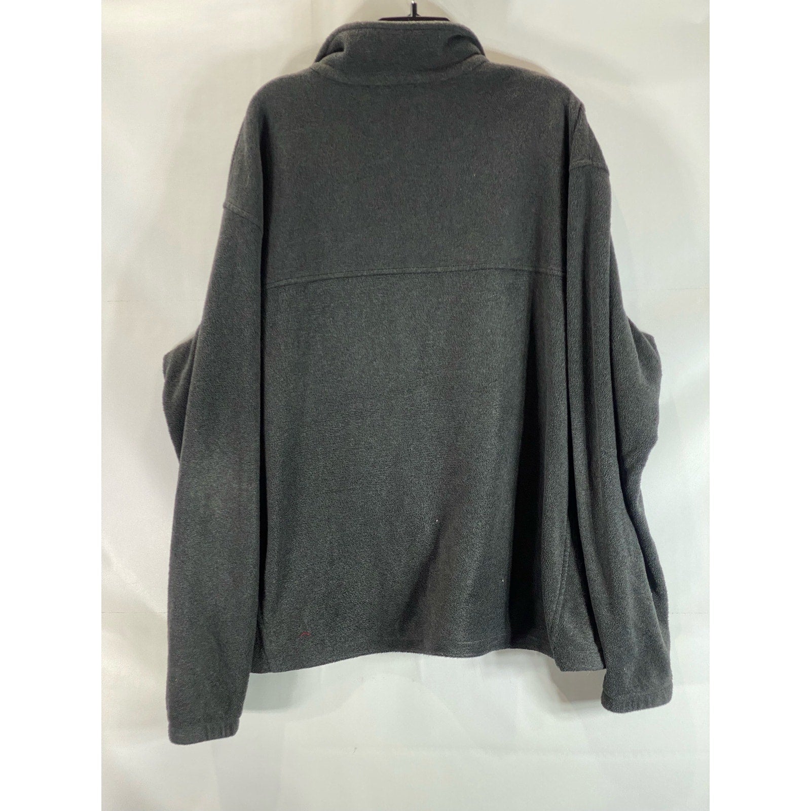 COLUMBIA Sportswear Men's Gray Granite Mountain Fleece Zip-Up Jacket SZ 2XL