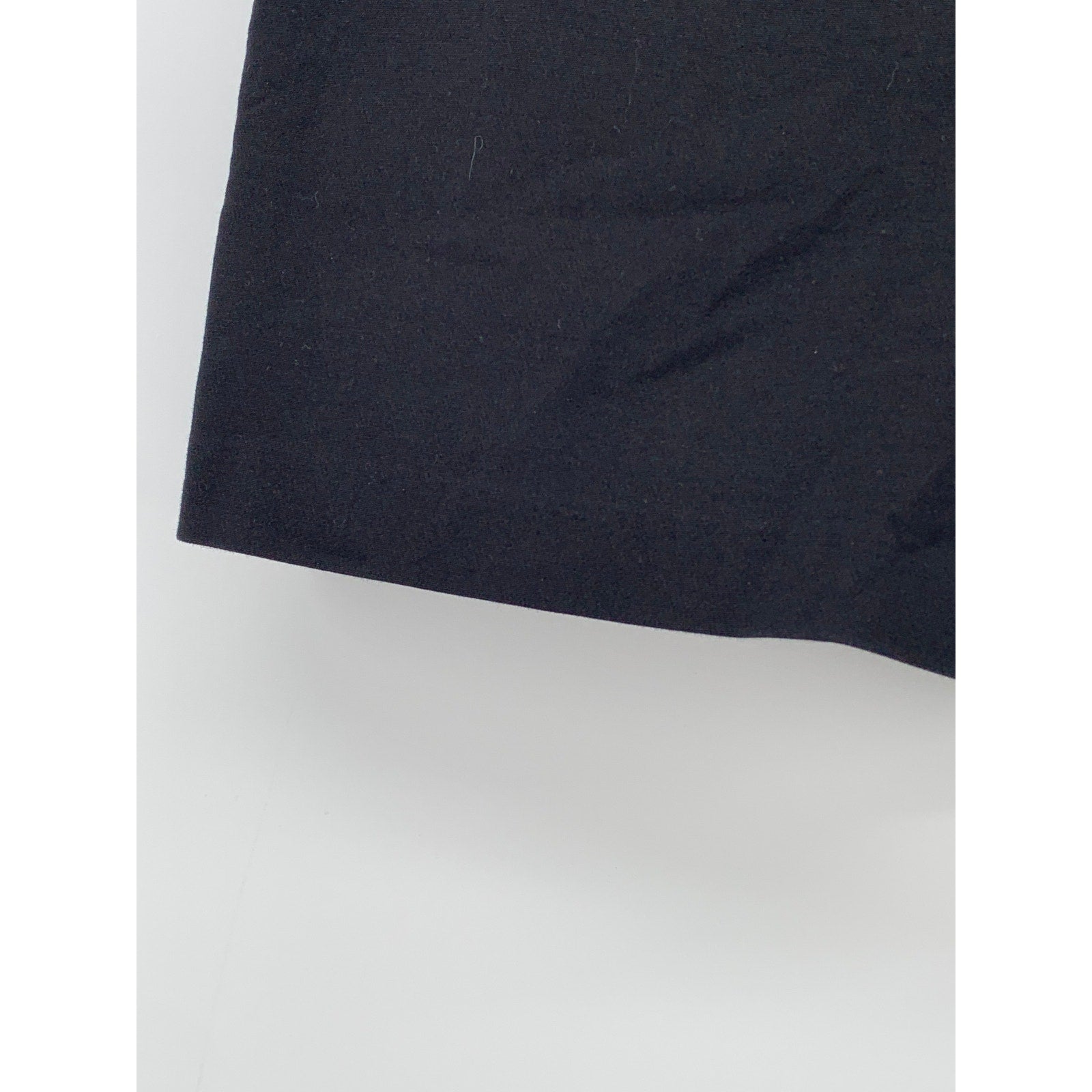 ZARA Women's Black Solid High-Rise Casual Pocketless Shorts SZ XS