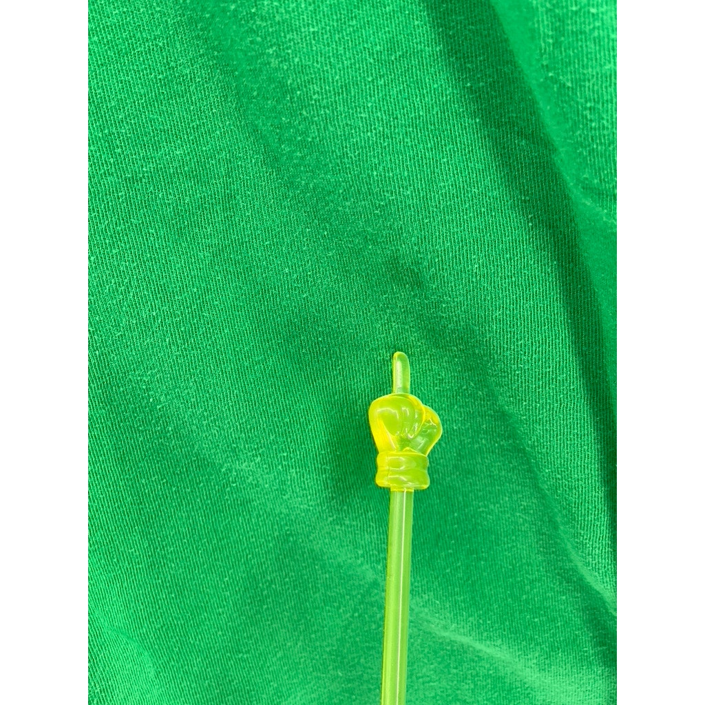 UNBRANDED Men's Green Sponge Diver Supply Graphic Short Sleeve T-Shirt SZ L