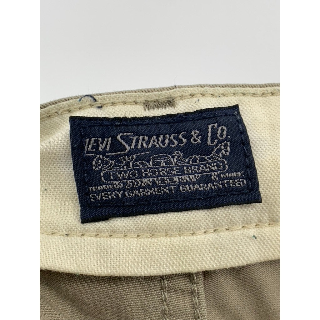 LEVI'S Men's Tan Regular-Fit Tapered Chino Pants SZ 32X34