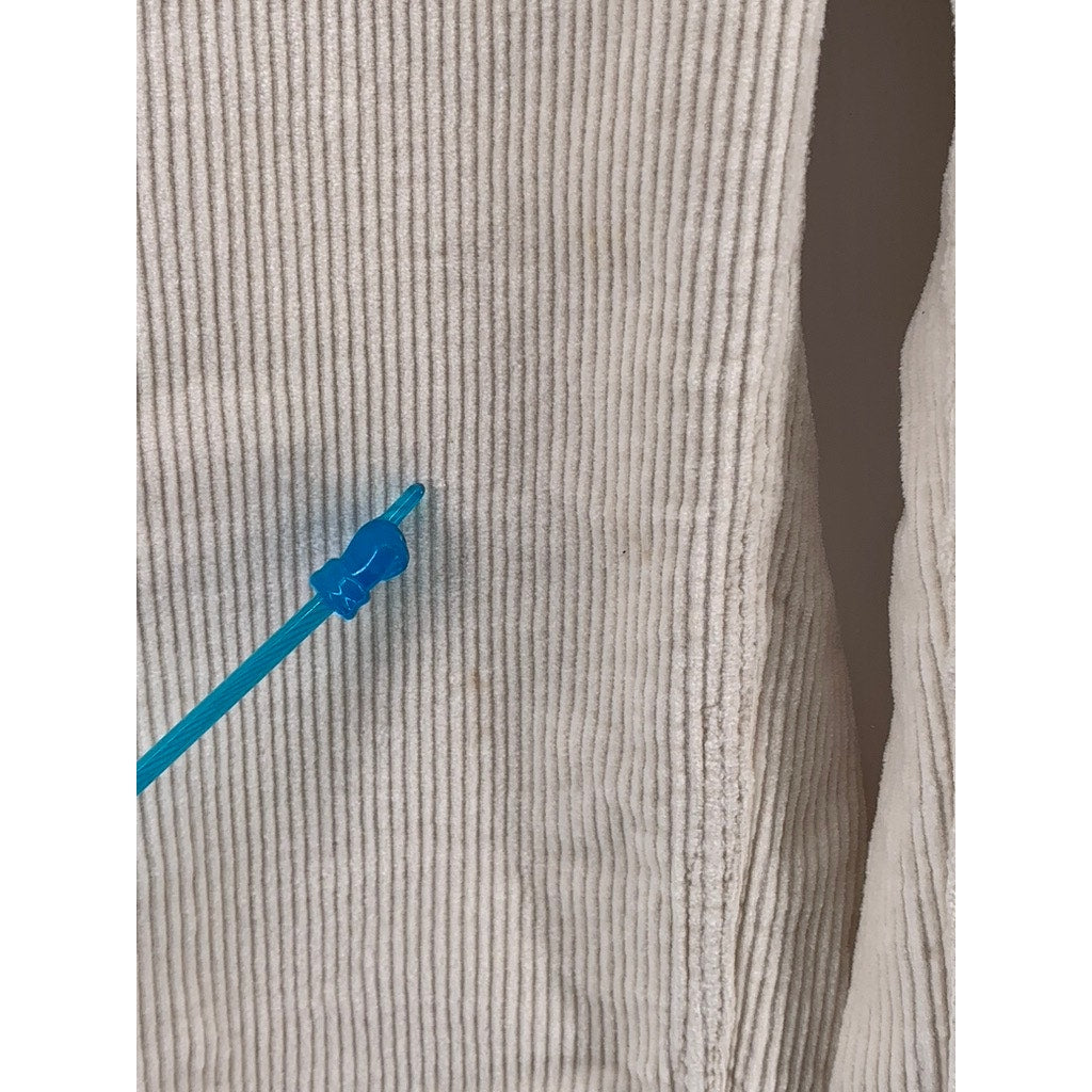 MONKI Women's Beige Corduroy Slim Leg Pants SZ 34(US2)