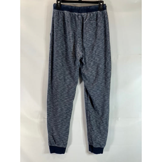 GOODFELLOW & CO. Men's Navy Heathered Drawstring Pull-On Jogger Pants SZ S