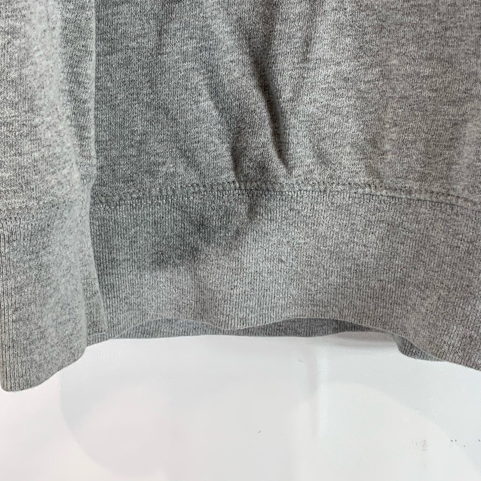 THE NORTH FACE Men's Gray Round Logo Graphic Pullover Hoodie SZ XL