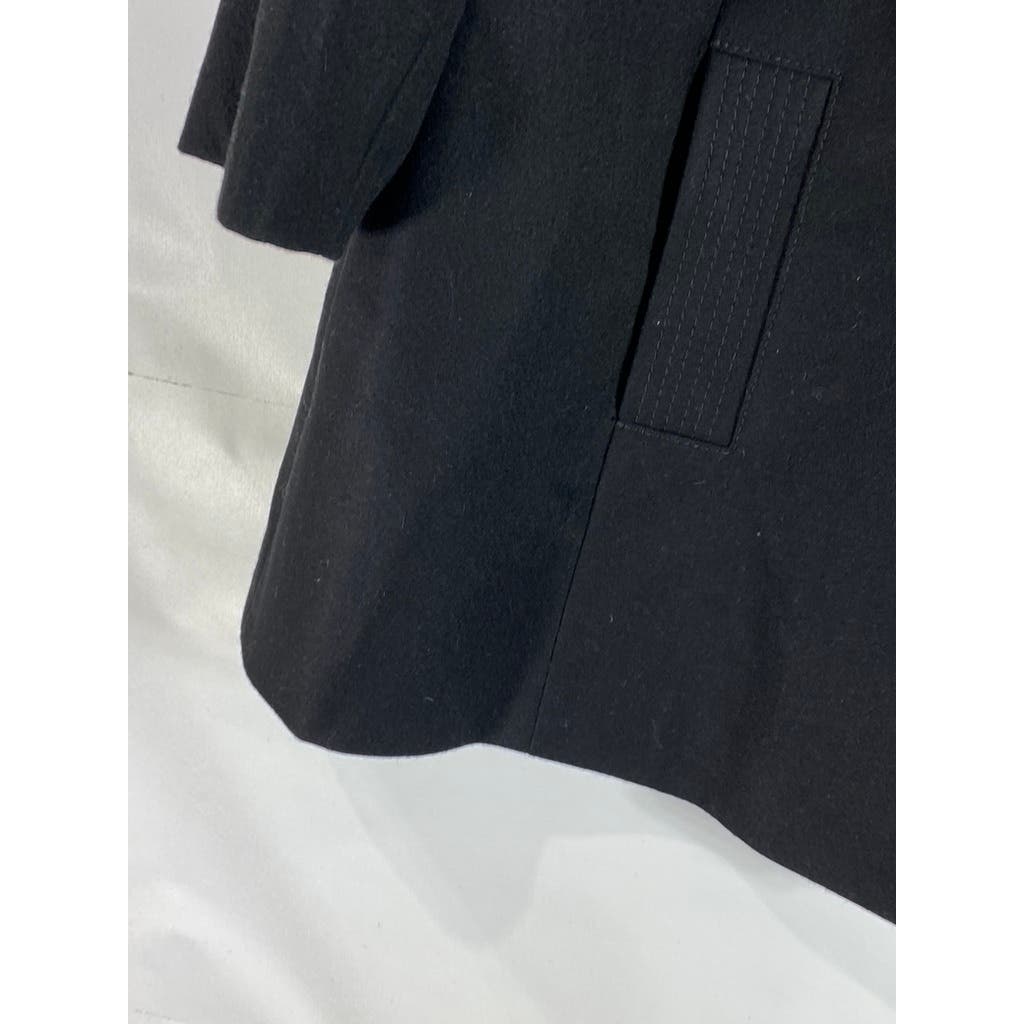 FORECARSTER OF BOSTON Women's Plus Black Wool-Blend Single Breasted Coat SZ 20W