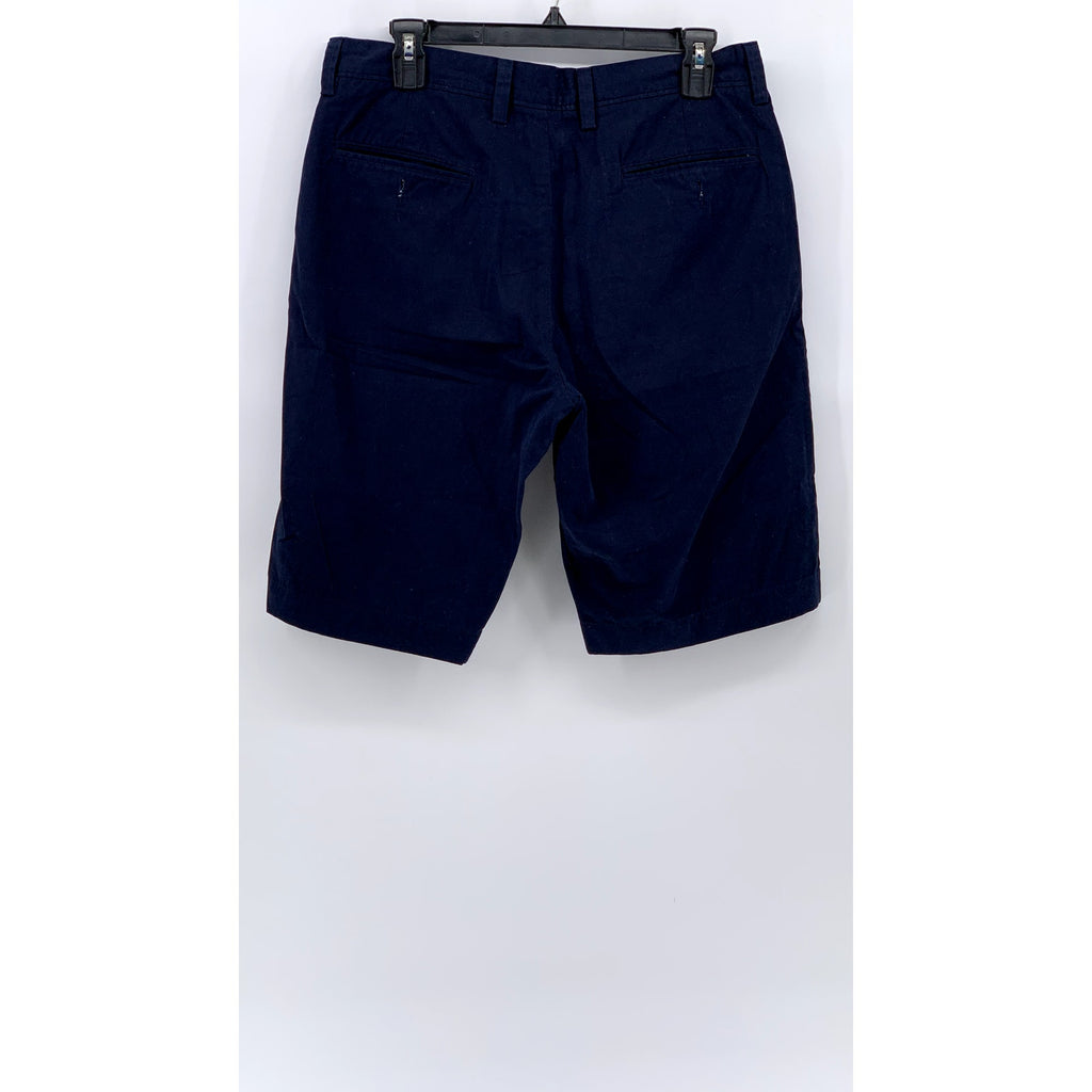 J.CREW Men's Navy Blue 11" Rivington Straight-Leg Casual Chino Shorts SZ 31
