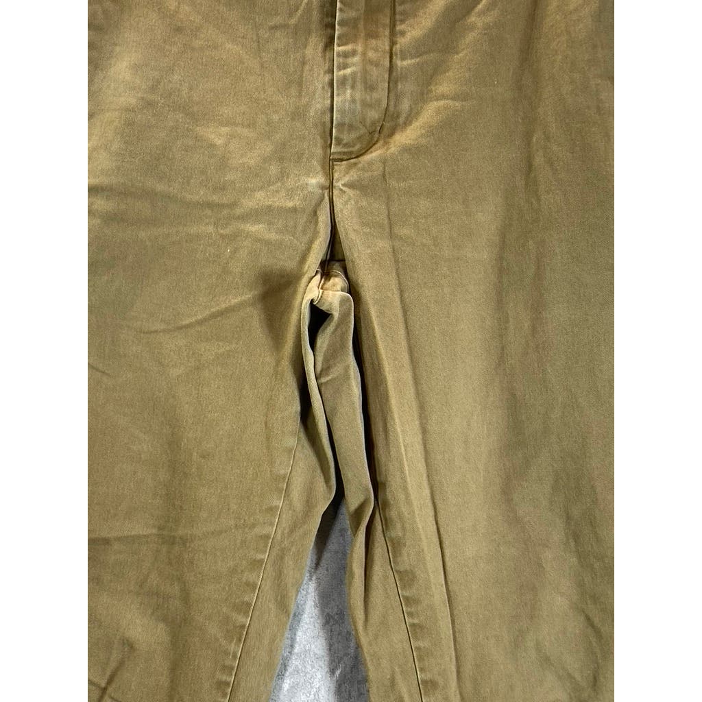 EVERLANE Men's Tan Midweight Athletic-Fit Chino Pants SZ 32X32