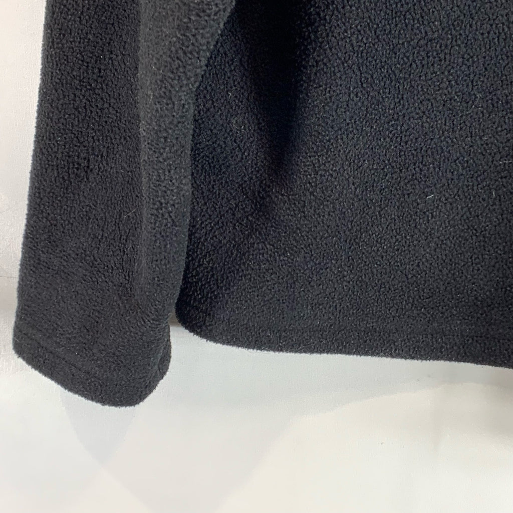 REI Men's Black Solid Fleece Stand Collar Zip-Up Jacket SZ 2XL