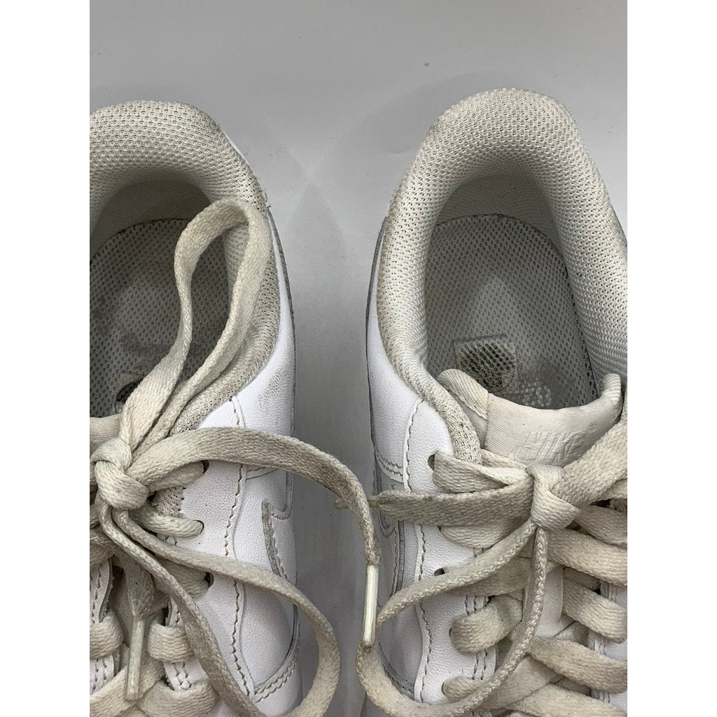 NIKE Men's White Air Force 1's Low Top Sneakers SZ 7