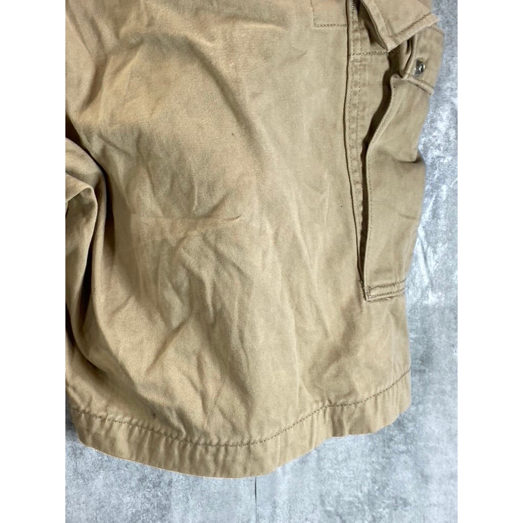 LEVI STRAUSS & CO. Two Horse Brand Men's Tan Regular-Fit Cargo Shorts SZ 44