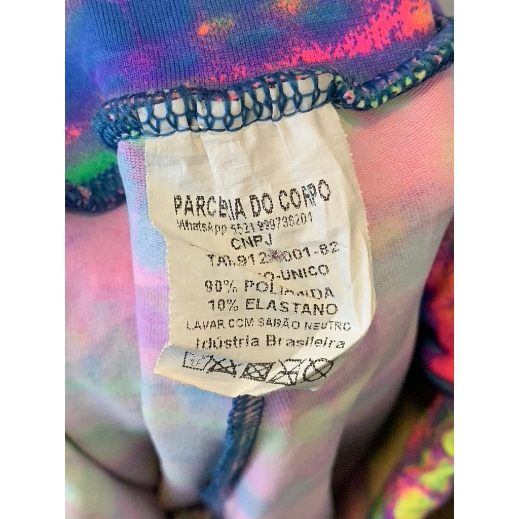 UNBRANDED Women's Multicolor Printed Pull-On Leggings SZ S