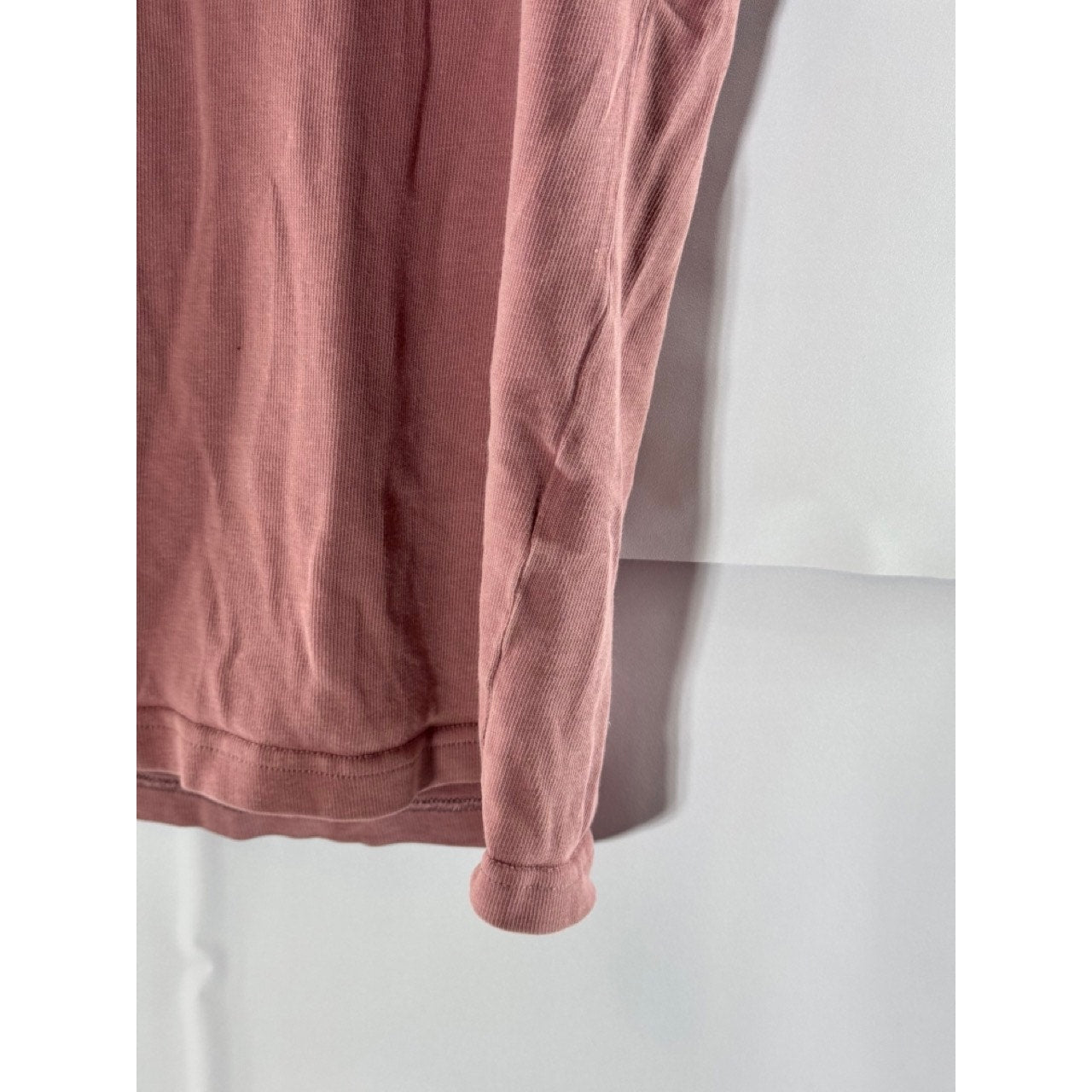 FAIRPLAY Women's Terracotta Solid All Is Fair Crewneck Short Sleeve T-Shirt SZ M