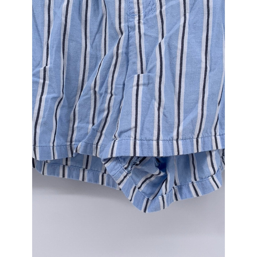 JOYSPUN Women's Blue Striped Pajama Pants SZ M