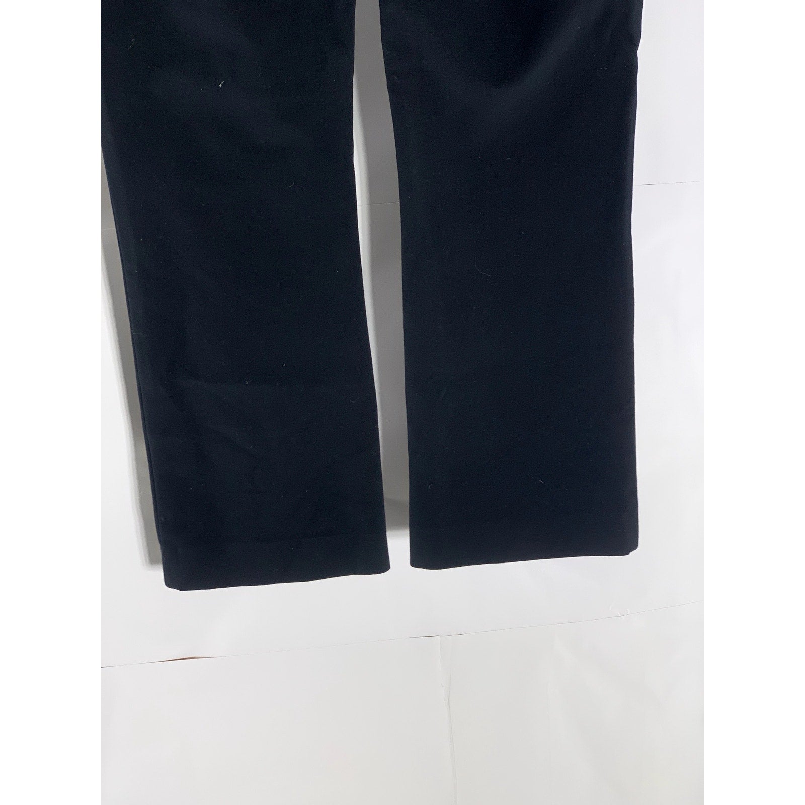 VINCE. Women's Black Solid Side-Zip Cropped Flare Pant SZ M