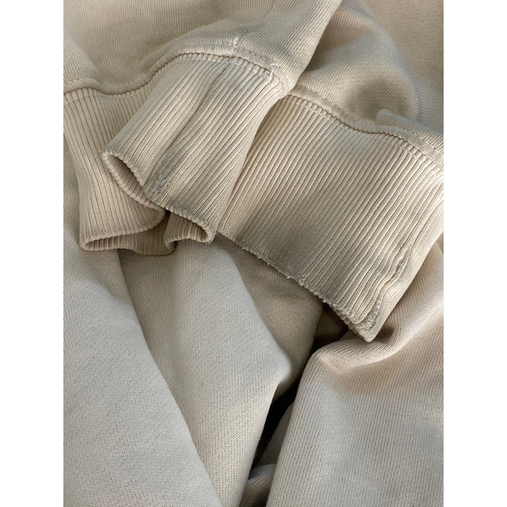 PEGADOR Men’s Tan Oversized Long Sleeve Pullover Casual Hoodie SZ L