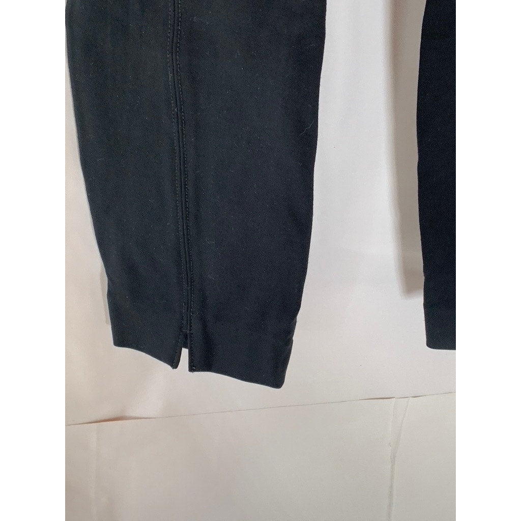 SPANX Women's Black Solid The Perfect Skinny Ankle Pant SZ S