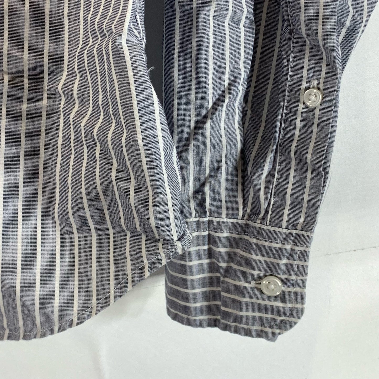 J. CREW Men's Striped Slim-Fit Button-Up Long Sleeve Shirt SZ M