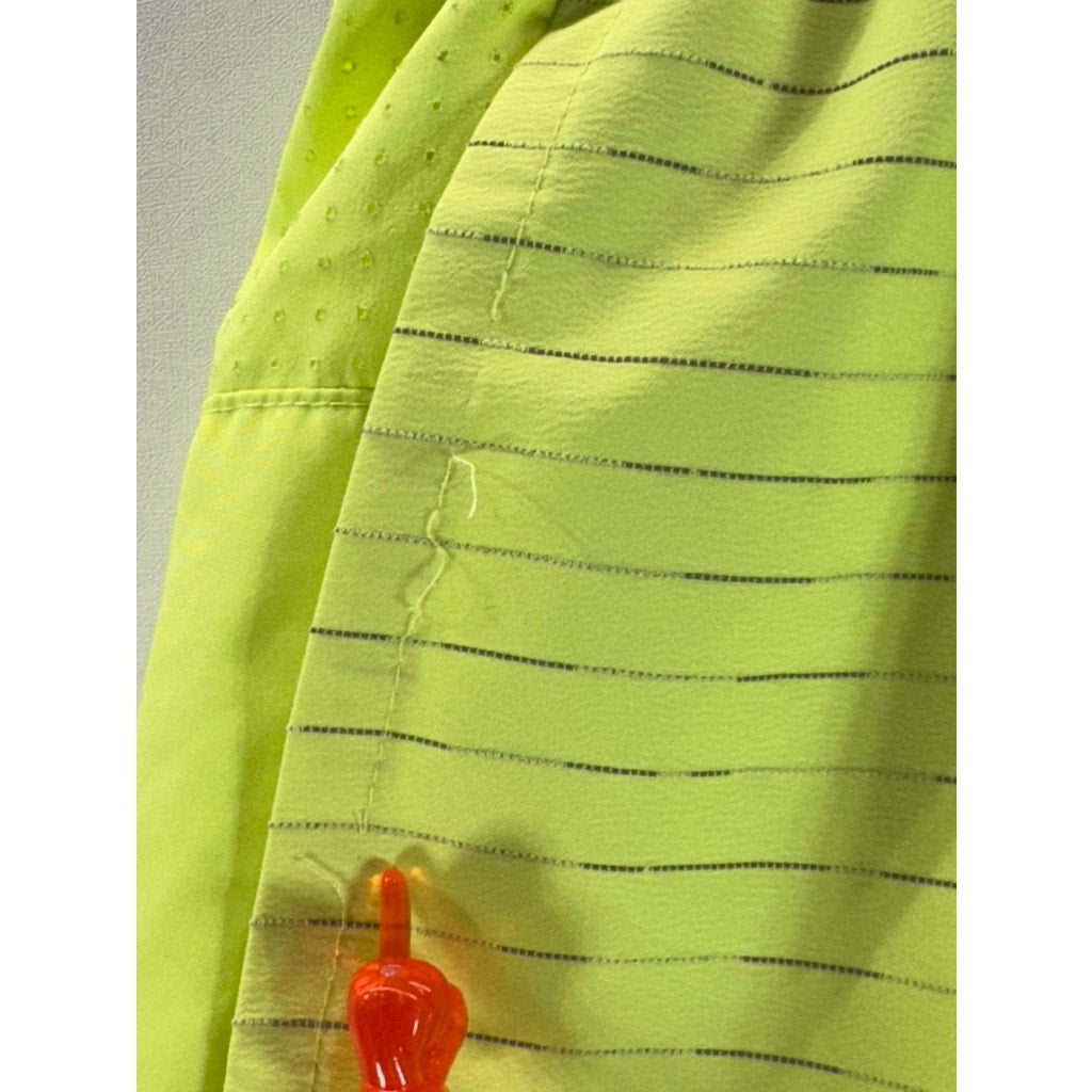 NIKE Men's Lime Yellow Dri-Fit Flex Stride Run Division 5" Shorts SZ XL