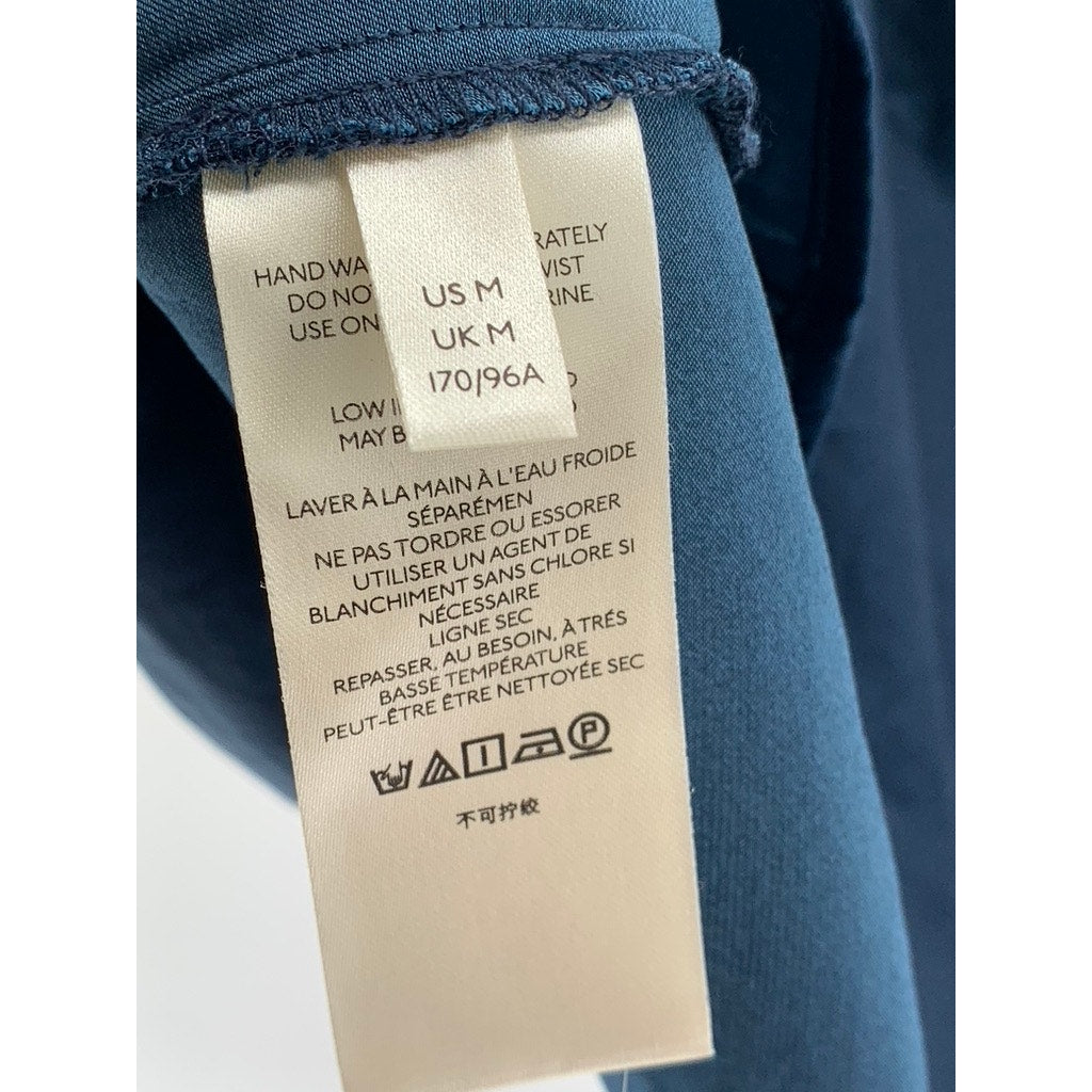 FREE PEOPLE Women's Dark Blue Tie-Shoulder Sleeveless Top SZ M