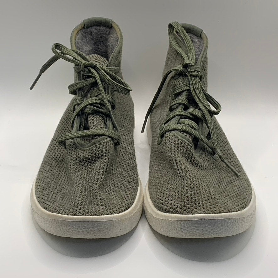 ALLBIRDS Women's Olive Tree Topper Lightweight Hi-Top Lace-Up Sneakers SZ 9