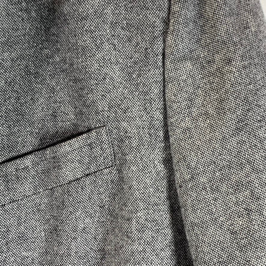 BANANA REPUBLIC Men's Grey Heather Donegal Tailored-Fit Two-Button Blazer SZ 44R
